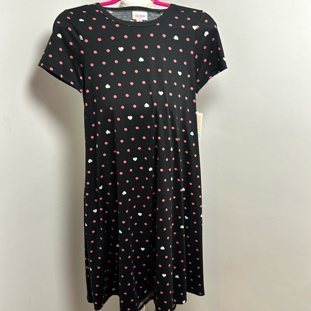 Little black swing dress with pockets NWT